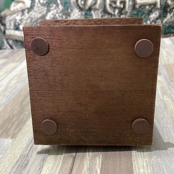 Vintage wooden coffee grinder - Picture 6 of 7